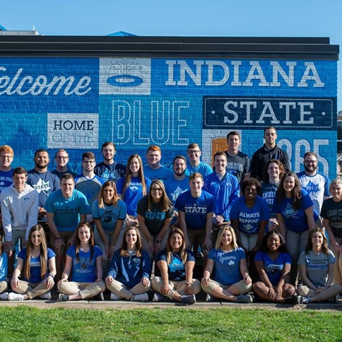 Indian State State group photo "Home of the Blue State"