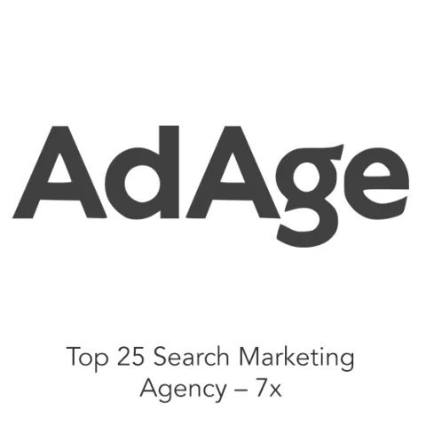 AdAge Top 25 Search Marketing Agency - 7x